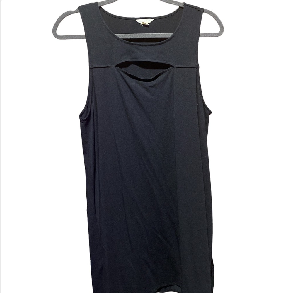 Black straight dress